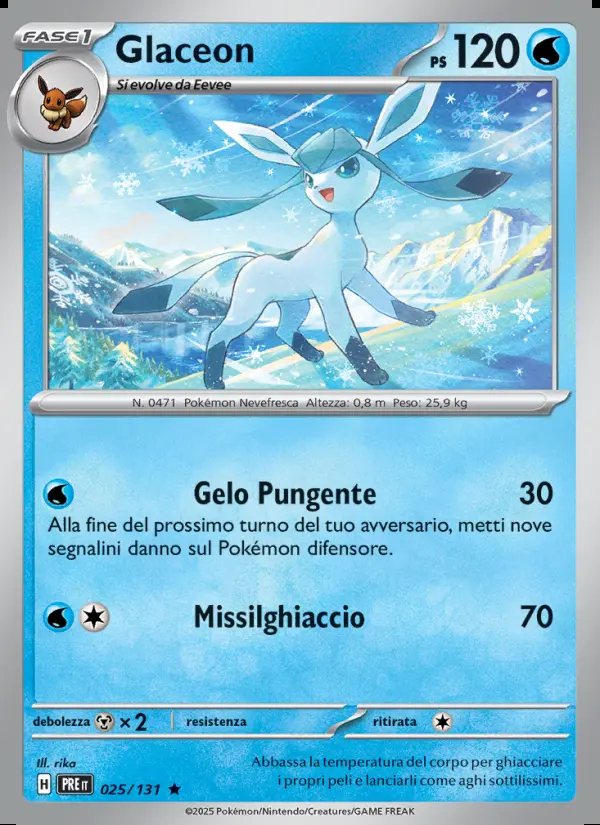 Image of the card Glaceon