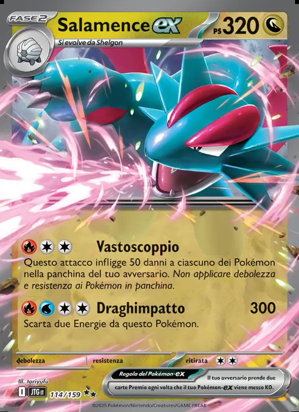 Image of the card Salamence-ex