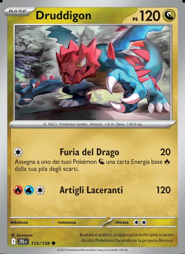 Image of the card Druddigon