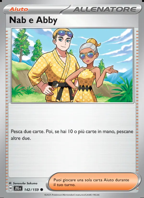 Image of the card Nab e Abby