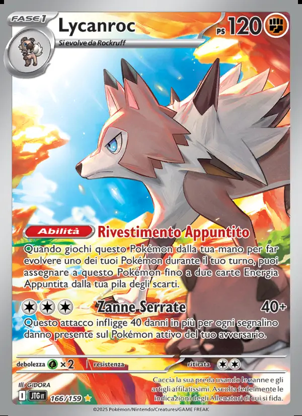 Image of the card Lycanroc