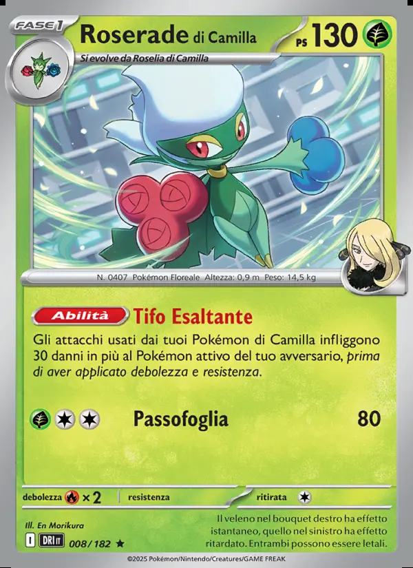 Image of the card Roserade di Camilla