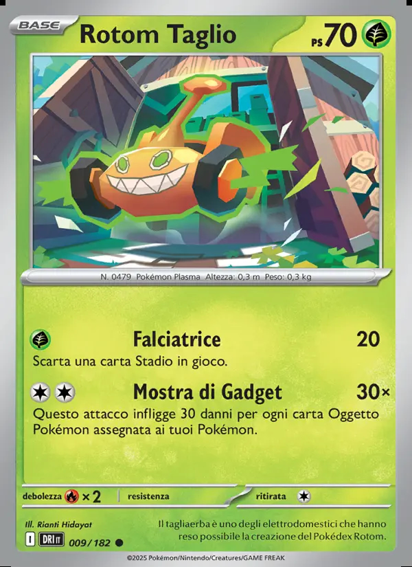 Image of the card Rotom Taglio