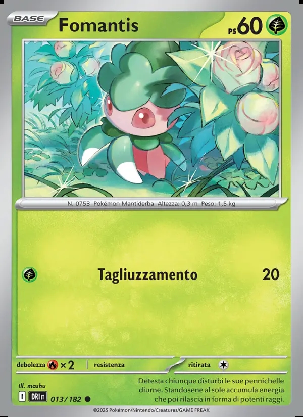 Image of the card Fomantis