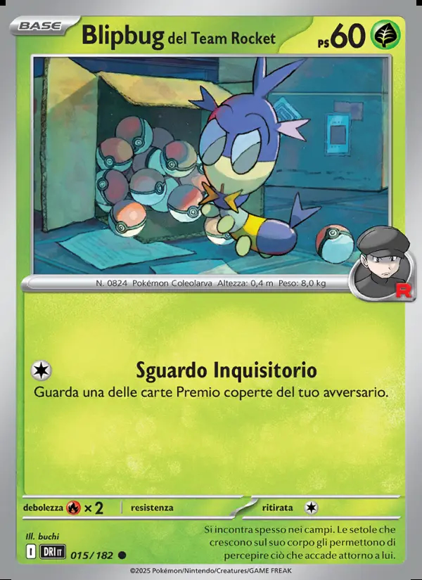 Image of the card Blipbug del Team Rocket