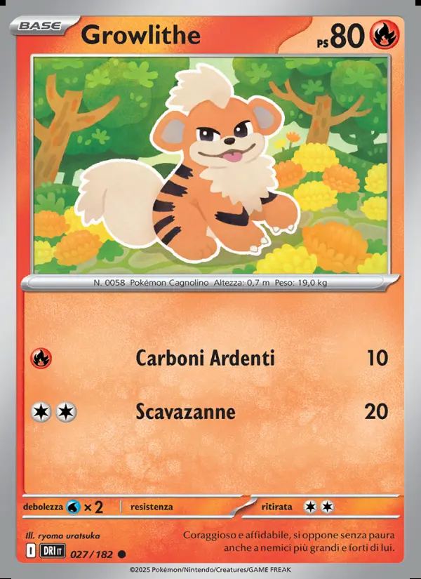 Image of the card Growlithe