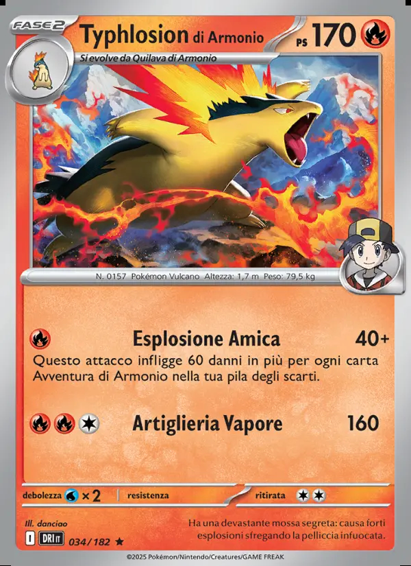Image of the card Typhlosion di Armonio