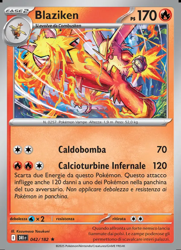 Image of the card Blaziken
