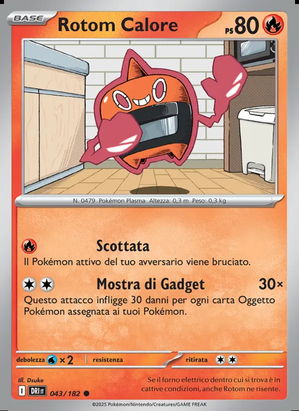 Image of the card Rotom Calore