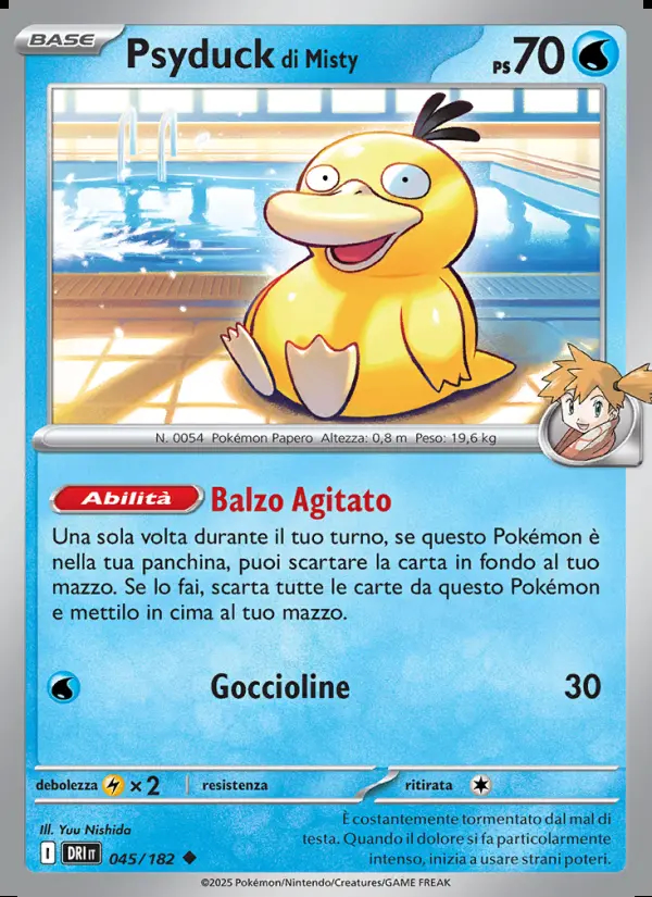Image of the card Psyduck di Misty