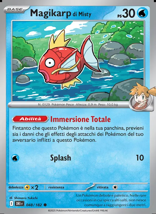 Image of the card Magikarp di Misty