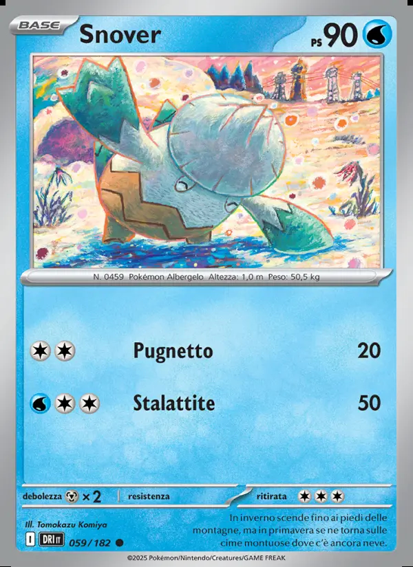 Image of the card Snover