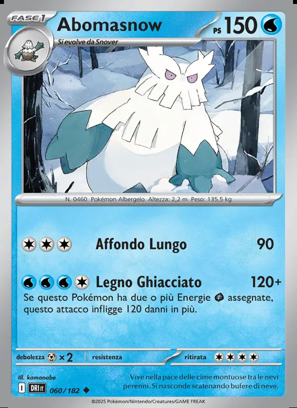 Image of the card Abomasnow