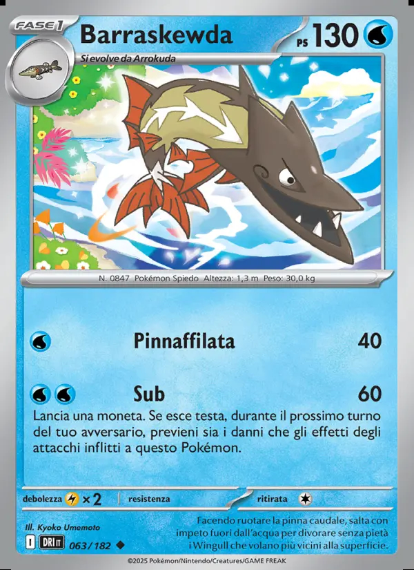 Image of the card Barraskewda
