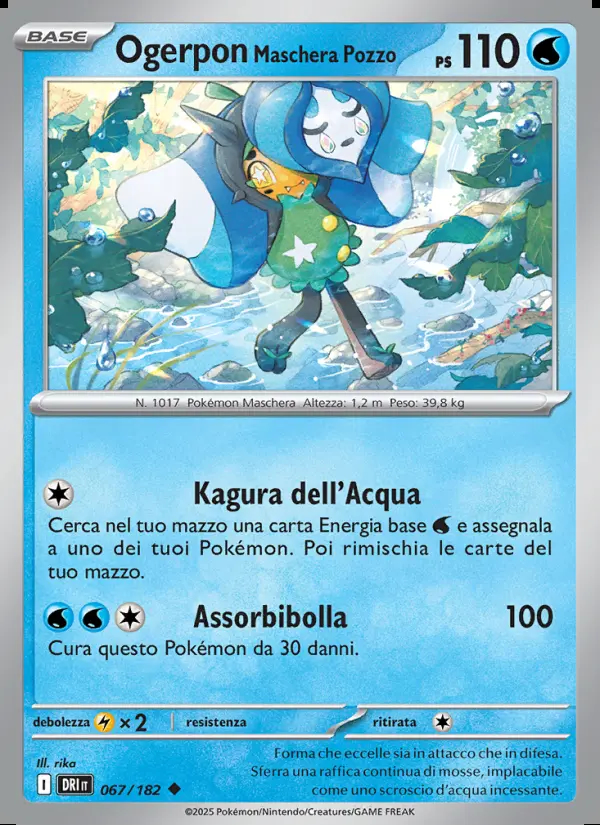 Image of the card Ogerpon Maschera Pozzo