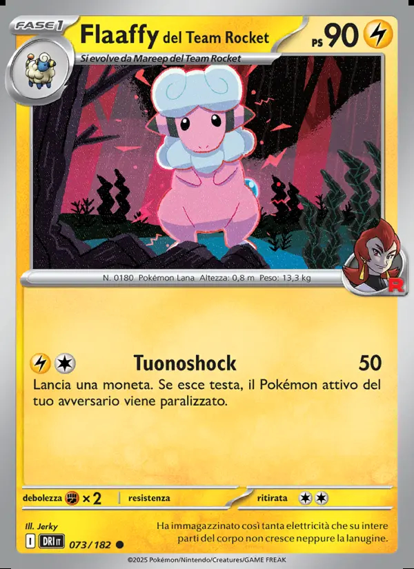 Image of the card Flaaffy del Team Rocket