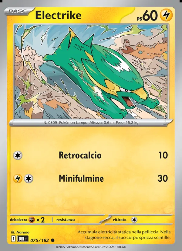 Image of the card Electrike