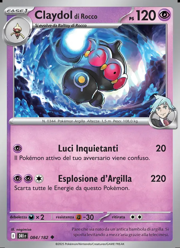 Image of the card Claydol di Rocco