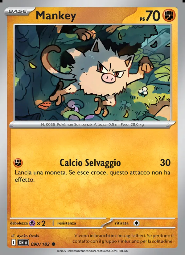 Image of the card Mankey