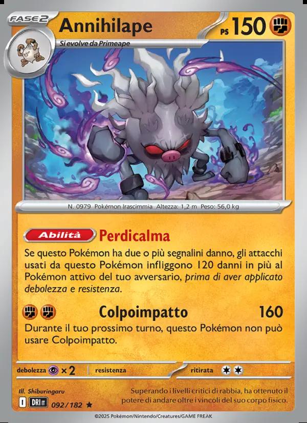 Image of the card Annihilape