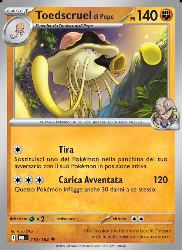 Image of the card Toedscruel di Pepe