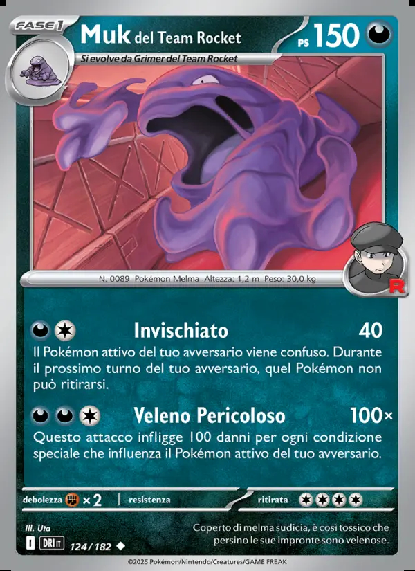 Image of the card Muk del Team Rocket