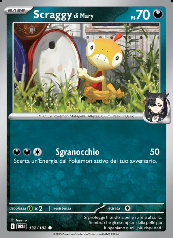 Image of the card Scraggy di Mary