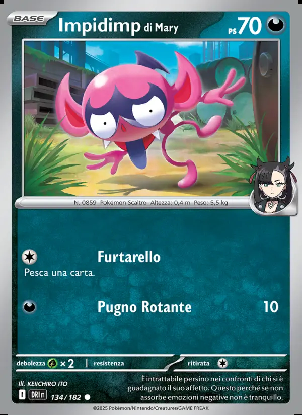 Image of the card Impidimp di Mary