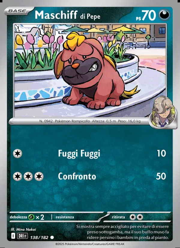 Image of the card Maschiff di Pepe