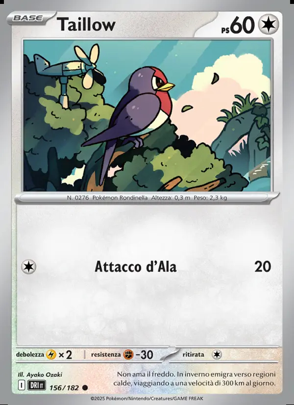 Image of the card Taillow