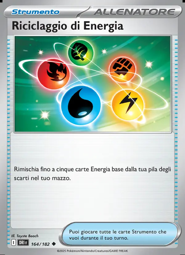 Image of the card Riciclaggio di Energia