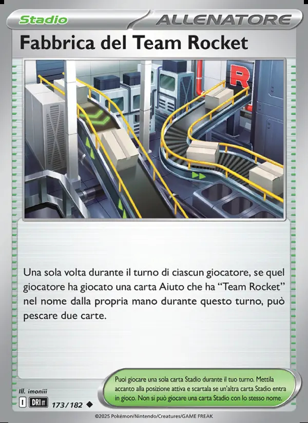 Image of the card Fabbrica del Team Rocket