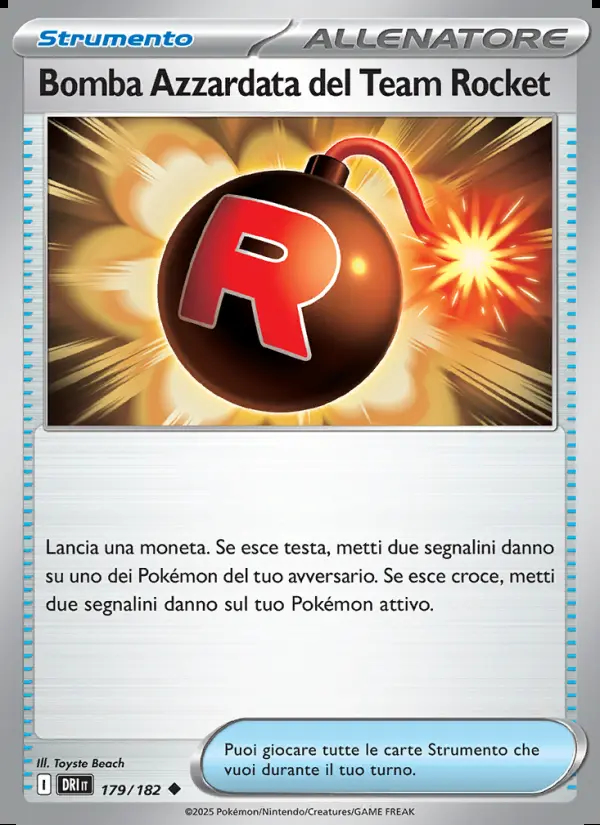 Image of the card Bomba Azzardata del Team Rocket