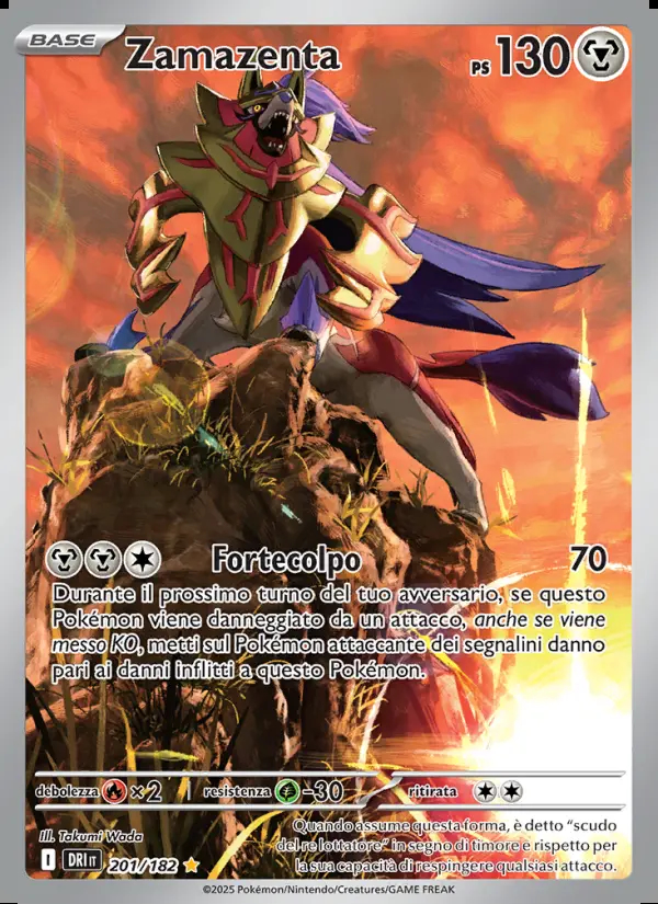 Image of the card Zamazenta