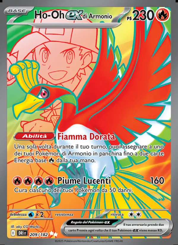 Image of the card Ho-Oh-ex di Armonio
