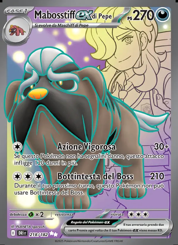 Image of the card Mabosstiff-ex di Pepe