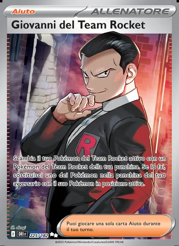 Image of the card Giovanni del Team Rocket
