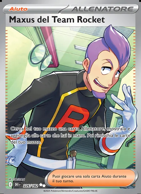 Image of the card Maxus del Team Rocket