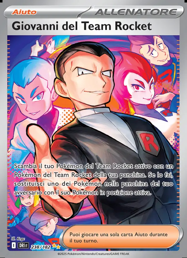 Image of the card Giovanni del Team Rocket