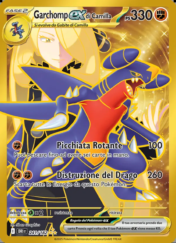 Image of the card Garchomp-ex di Camilla