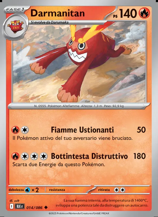 Image of the card Darmanitan