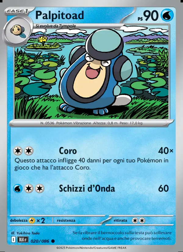 Image of the card Palpitoad