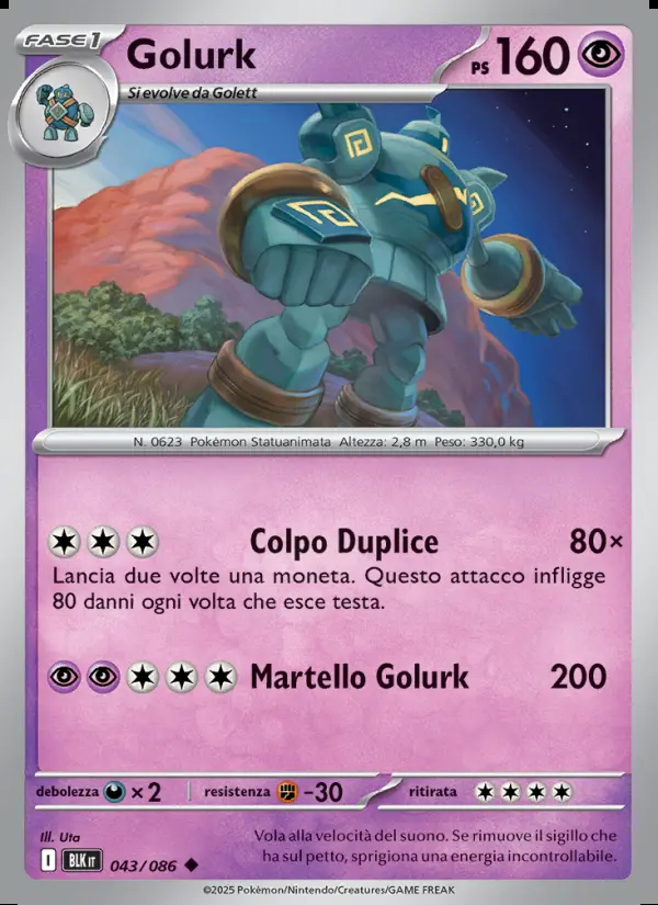 Image of the card Golurk