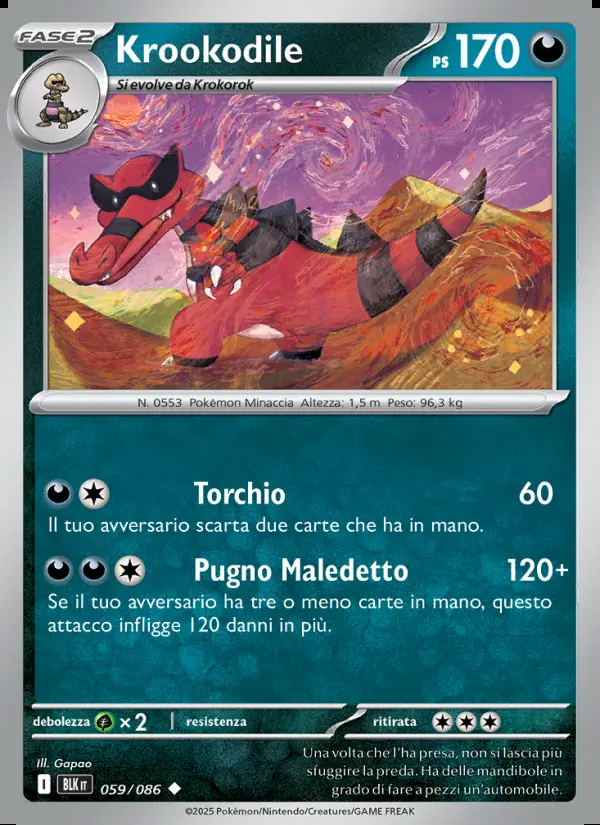 Image of the card Krookodile