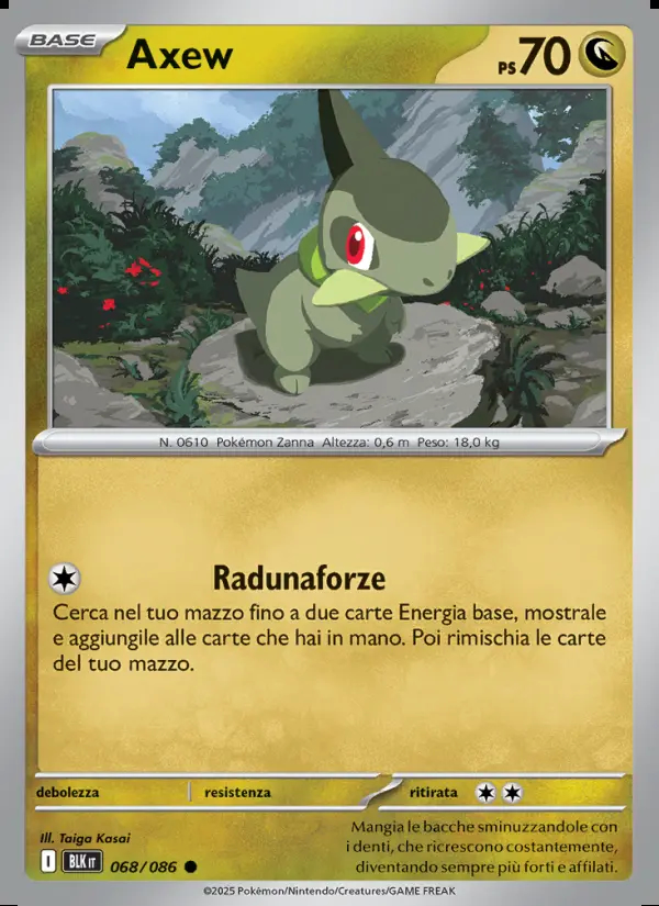 Image of the card Axew