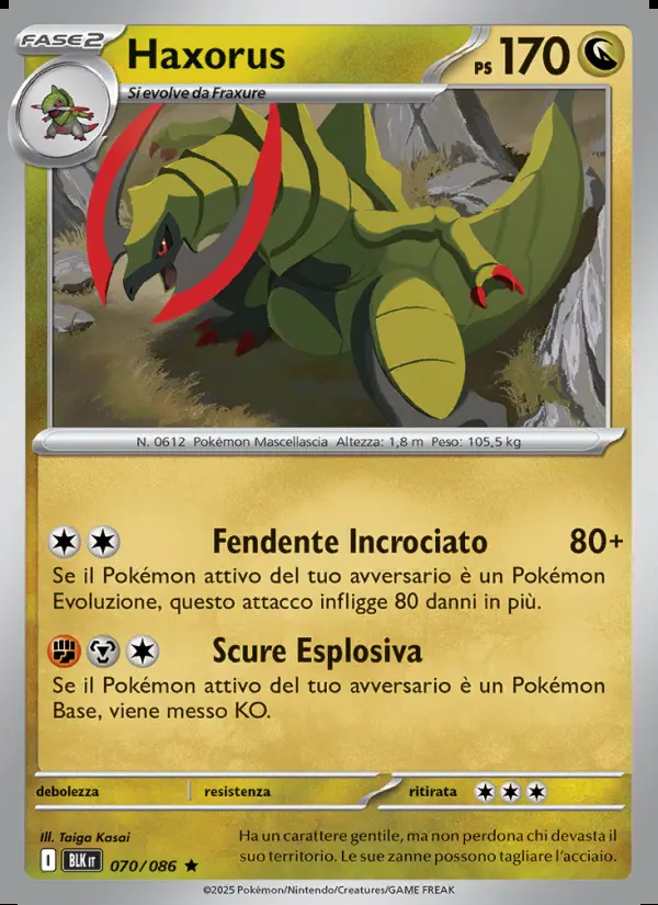 Image of the card Haxorus