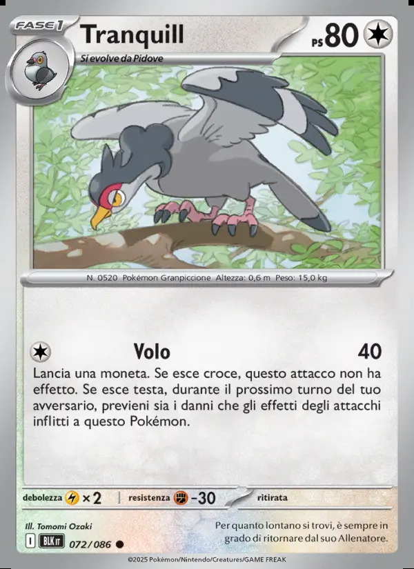 Image of the card Tranquill