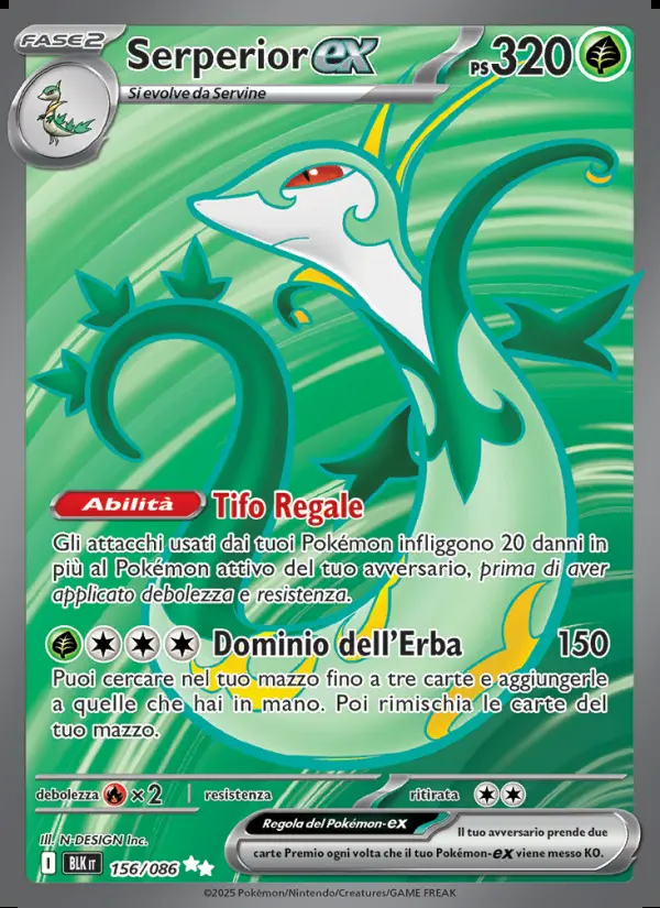 Image of the card Serperior-ex