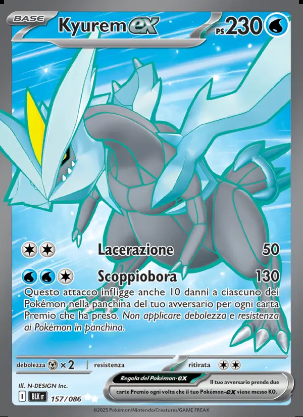 Image of the card Kyurem-ex