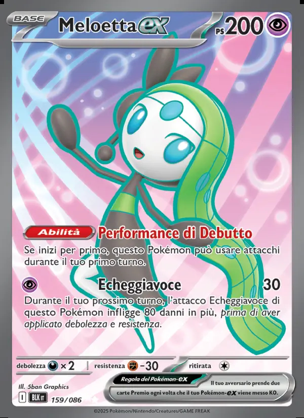 Image of the card Meloetta-ex